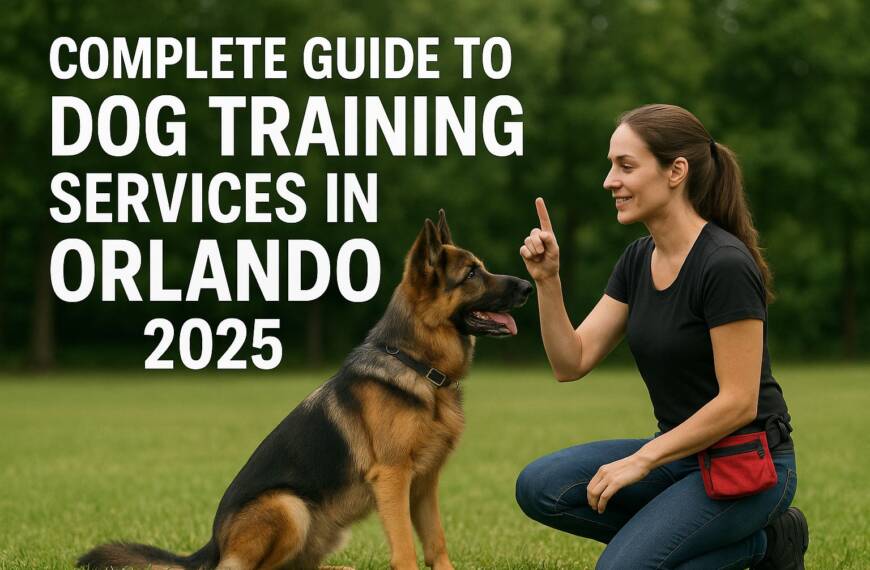 Complete Guide to Dog Training Services in Orlando 2025