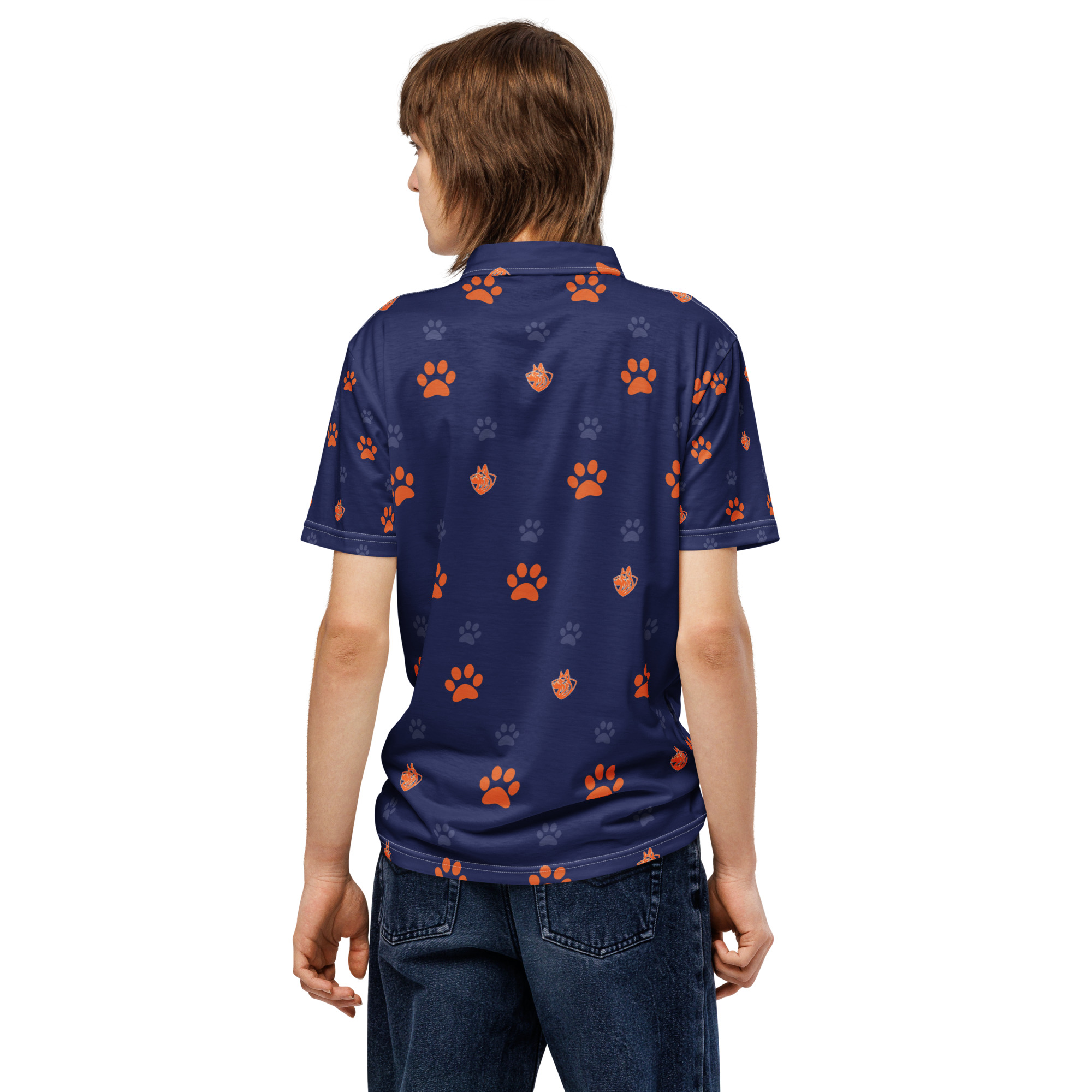EPDT Paw & Shield Staff Polo - Image 2
