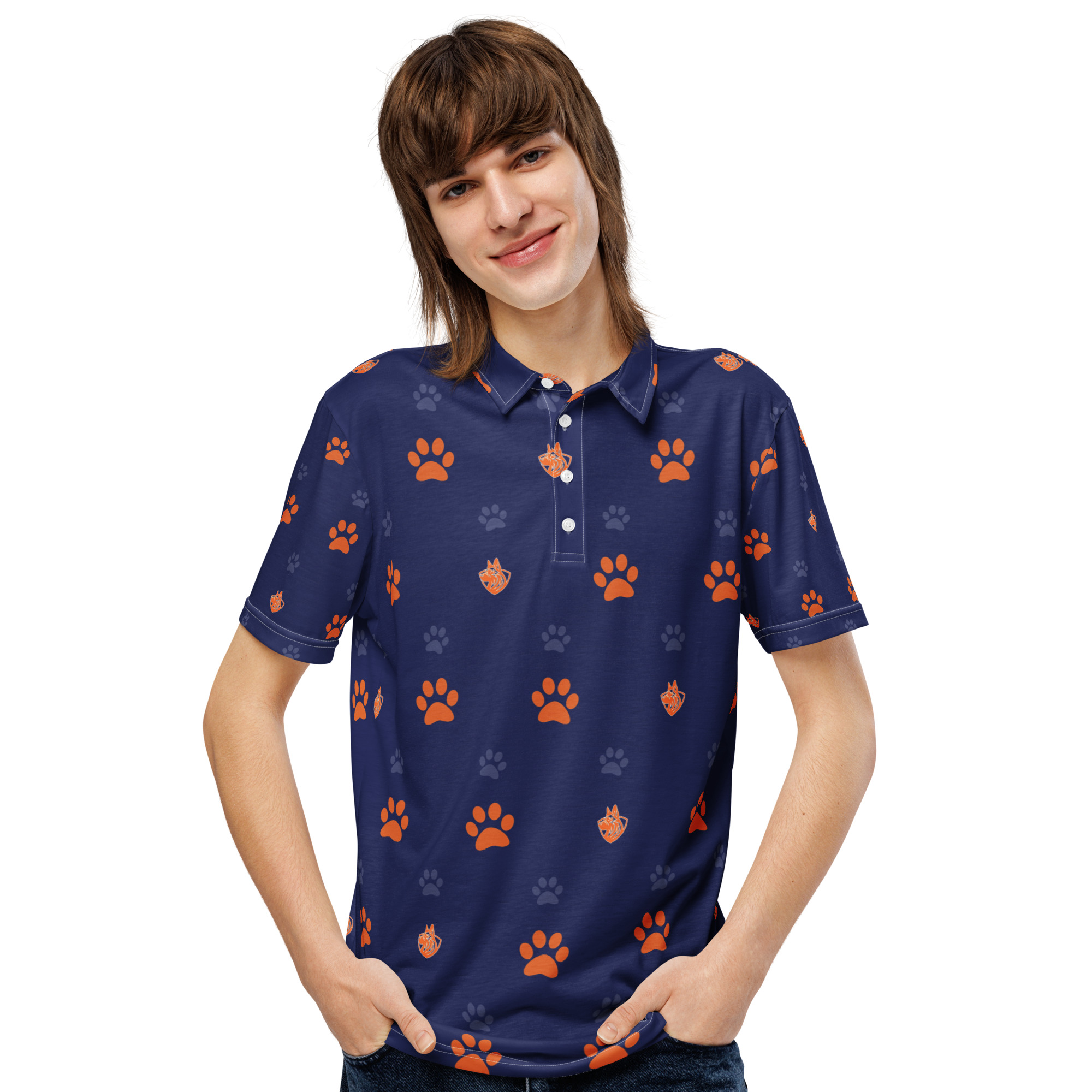 EPDT Paw & Shield Staff Polo - Image 3