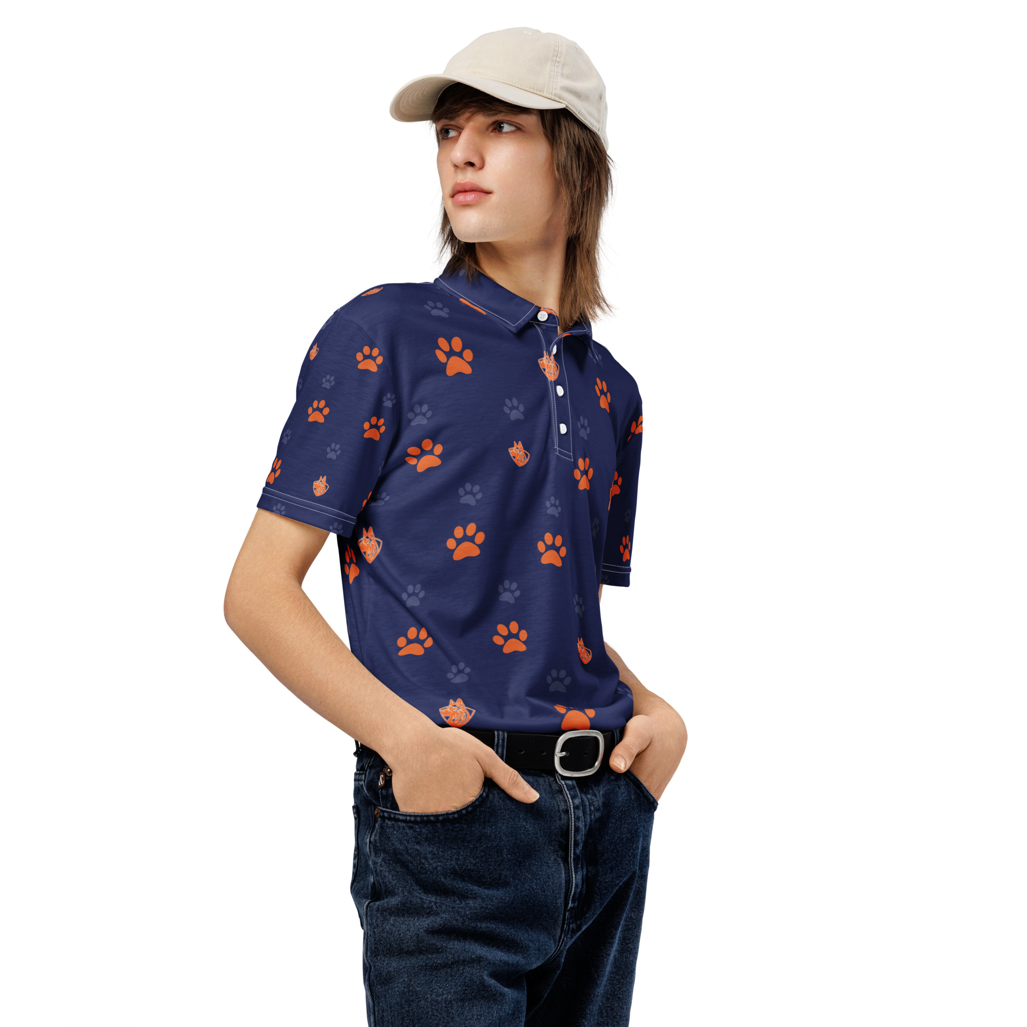 EPDT Paw & Shield Staff Polo - Image 4